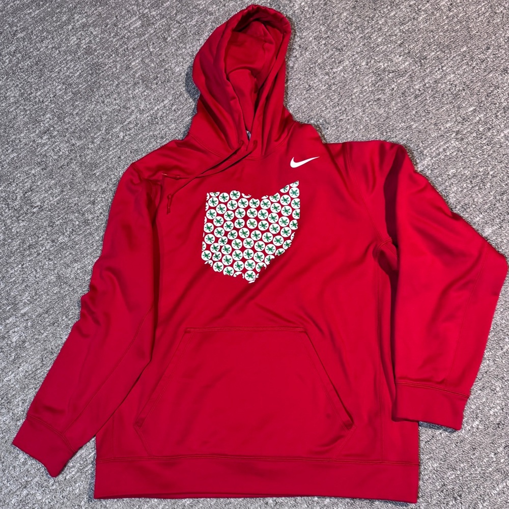 Nike Red Men's Ohio State Buckeyes Sweatshirt